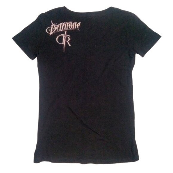 Vtg Y2K Dethrone Royalty Cain Velasquez MMA Wrestling Graphic T Shirt XL - Picture 4 of 6